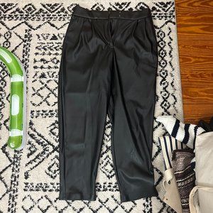 Express Super High Waisted Pleated Ankle Pant